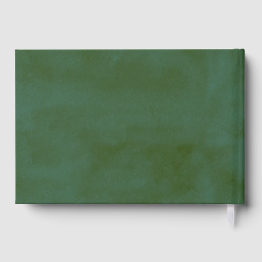 Het Collectie Greenery & Gold Wedding Gastenboek (Achterkant)