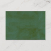 Het Collectie Greenery & Gold Wedding Informatiekaartje (Achterkant)