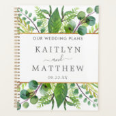 Het Collectie Greenery & Gold Wedding Planner (Voorkant)