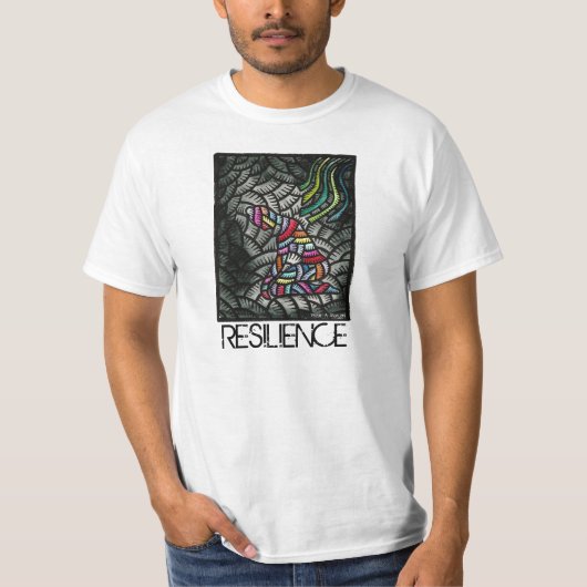 Het Collectie Hope: veerkracht T-shirt (Voorkant)