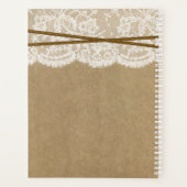 Het Collectie Kraft, Lace en Hoefijzer Wedding Planner (Achterkant)