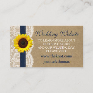 Het Collectie Kraft, Lace & Sunflower - Zeemacht Informatiekaartje