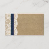 Het Collectie Kraft, Lace & Sunflower - Zeemacht Informatiekaartje (Achterkant)