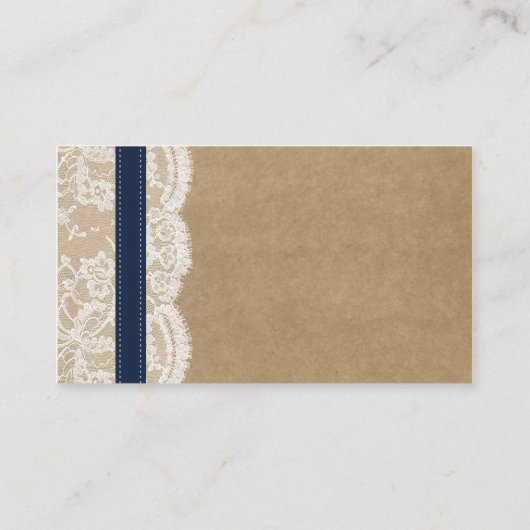 Het Collectie Kraft, Lace & Sunflower - Zeemacht Informatiekaartje (Achterkant)