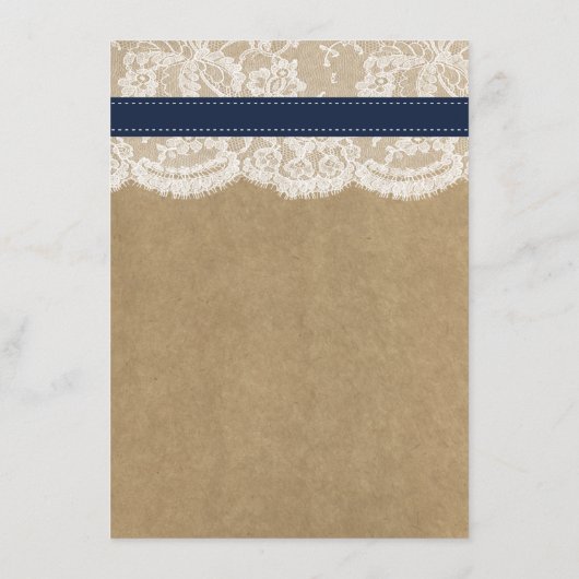 Het Collectie Kraft, Lace & Sunflower - Zeemacht Menu (Achterkant)