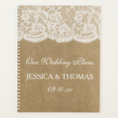 Het Collectie Kraft & Lace Wedding Planner (Voorkant)