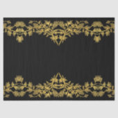 Het Collectie Rustic Black Gold - Weefpapier Tissuepapier (Voorkant)