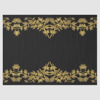 Het Collectie Rustic Black Gold - Weefpapier Tissuepapier