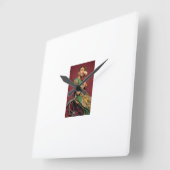 Het collectie staat voor de eclectische geest van  vierkante klok (Hoek)