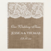 Het Collectie van de Bruglap en de Lace Wedding Planner (Voorkant)