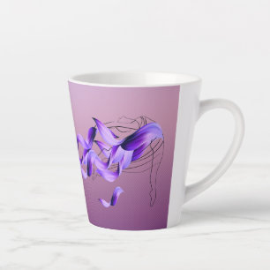 Het Collectie van de danser - Mooie lijnen Latte Mok