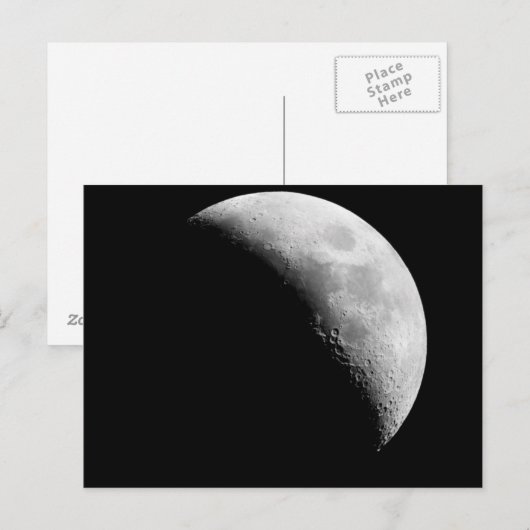 Het collectie van de Fase van de maan Briefkaart (Voorkant / Achterkant)