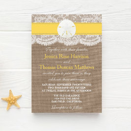 Het Collectie van de gele zanddollaire strand Kaart