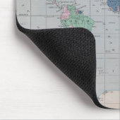 Het Collectie van de  kaart van de Oude Wereld Muismat (Hoek)