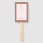 Het Collectie van de Koraalrivierbeugel Handwaaier (Voorkant)