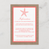 Het Collectie van de Koraalrivierbeugel Informatiekaartje (Voorkant)