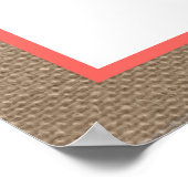 Het Collectie van de Koraalrivierbeugel Poster (Hoek)