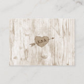 Het Collectie van de kruidachtige hemdboom Informatiekaartje (Achterkant)