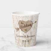 Het Collectie van de kruidachtige hemdboom Papieren Bekers (Achterkant)