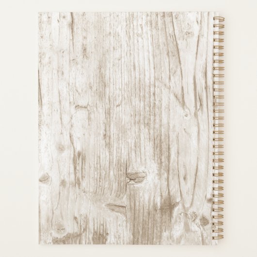 Het Collectie van de kruidachtige hemdboom Planner (Achterkant)