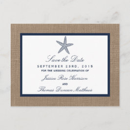 Het Collectie van de marineslankerende strandbruil Aankondigingskaart