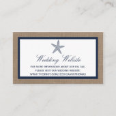 Het Collectie van de marineslankerende strandbruil Informatiekaartje (Voorkant)