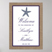 Het Collectie van de marineslankerende strandbruil Poster (Voorkant)