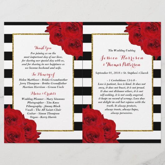 Het Collectie van de moderne Luxe bruiloft - Rode