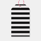 Het Collectie van de moderne Luxe bruiloft - Rode Cadeaulabel (Achterkant)