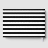 Het Collectie van de moderne Luxe bruiloft - Rode  Gastenboek (Achterkant)