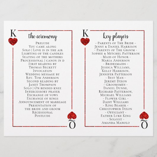 Het Collectie van de Monogram-spelkaart (Achterkant)