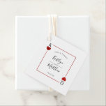 Het Collectie van de Monogram-spelkaart Bedankjes Labels<br><div class="desc">Vier in stijl met deze stijlvolle en zeer trendy bruiloft labels. Dit ontwerp is gemakkelijk te personaliseren met uw speciale evenement formulering en uw gasten zullen blij zijn als ze deze fantastische labels zien. Bijpassende trouwartikelen zijn te vinden in het collectie.</div>