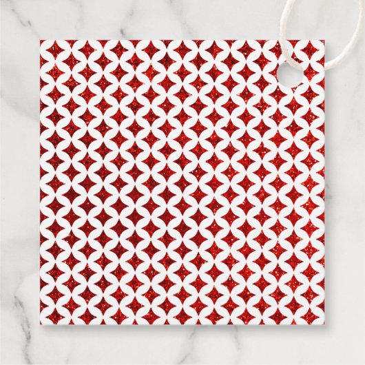 Het Collectie van de Monogram-spelkaart Bedankjes Labels (Achterkant)