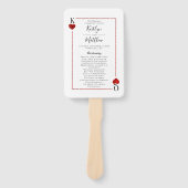 Het Collectie van de Monogram-spelkaart Handwaaier (Voorkant)