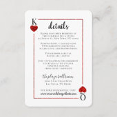 Het Collectie van de Monogram-spelkaart Informatiekaartje (Voorkant)