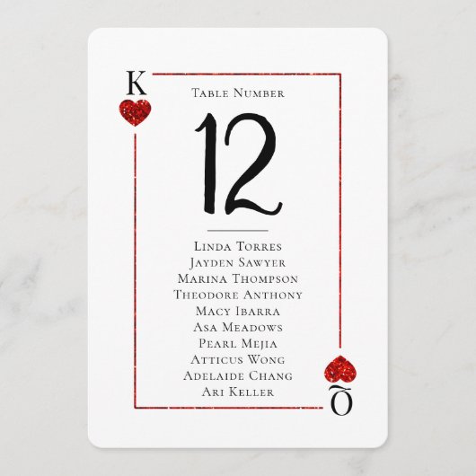 Het Collectie van de Monogram-spelkaart Kaart (Voorkant)