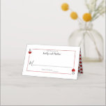 Het Collectie van de Monogram-spelkaart Plaatskaartje<br><div class="desc">Viel in stijl met deze stijlvolle en zeer trendy trouwtafel plaatskaarten. Dit ontwerp is gemakkelijk te personaliseren met uw speciale gebeurtenisformulering en uw gasten zullen enthousiast zijn wanneer zij deze geweldige plaatskaarten zien.</div>