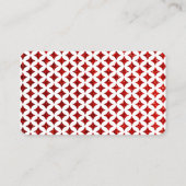 Het Collectie van de Monogram-spelkaart Plaatskaartje (Achterkant)