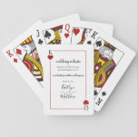 Het Collectie van de Monogram-spelkaart Pokerkaarten<br><div class="desc">Vier in stijl met deze stijlvolle en zeer unieke bruidsspeelkaarten. Deze speelkaarten kunnen worden gebruikt als onderdeel van uw bruiloft uitnodiging suite als bruiloft website kaarten, detail kaarten, accommodatie kaarten, richting kaarten, cadeau register kaarten, en nog veel meer. Deze kaarten worden verkocht in pakjes van 52, het zijn echte speelkaarten,...</div>