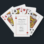 Het Collectie van de Monogram-spelkaart Pokerkaarten<br><div class="desc">Vier in stijl met deze stijlvolle en zeer unieke bruidsspeelkaarten. Deze speelkaarten kunnen worden gebruikt als onderdeel van uw bruiloft uitnodiging suite als bruiloft website kaarten, detail kaarten, accommodatie kaarten, richting kaarten, cadeau register kaarten, en nog veel meer. Deze kaarten worden verkocht in pakjes van 52, het zijn echte speelkaarten,...</div>