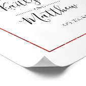 Het Collectie van de Monogram-spelkaart Poster (Hoek)