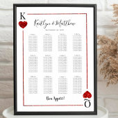 Het Collectie van de Monogram-spelkaart Poster