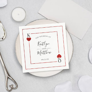 Het Collectie van de Monogram-spelkaart Servet