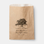 Het  Collectie van de Oak-boom Bedankzakje (Voorkant)