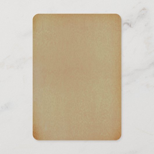 Het  Collectie van de Oak-boom Informatiekaartje (Achterkant)