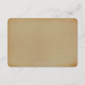 Het Collectie van de Oak-boom Informatiekaartje (Achterkant)