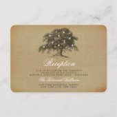 Het Collectie van de Oak-boom Informatiekaartje (Voorkant)