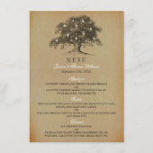 Het  Collectie van de Oak-boom - Menu (Voorkant)