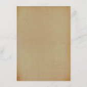 Het  Collectie van de Oak-boom - Menu (Achterkant)