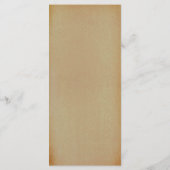 Het  Collectie van de Oak-boom - Menu (Achterkant)